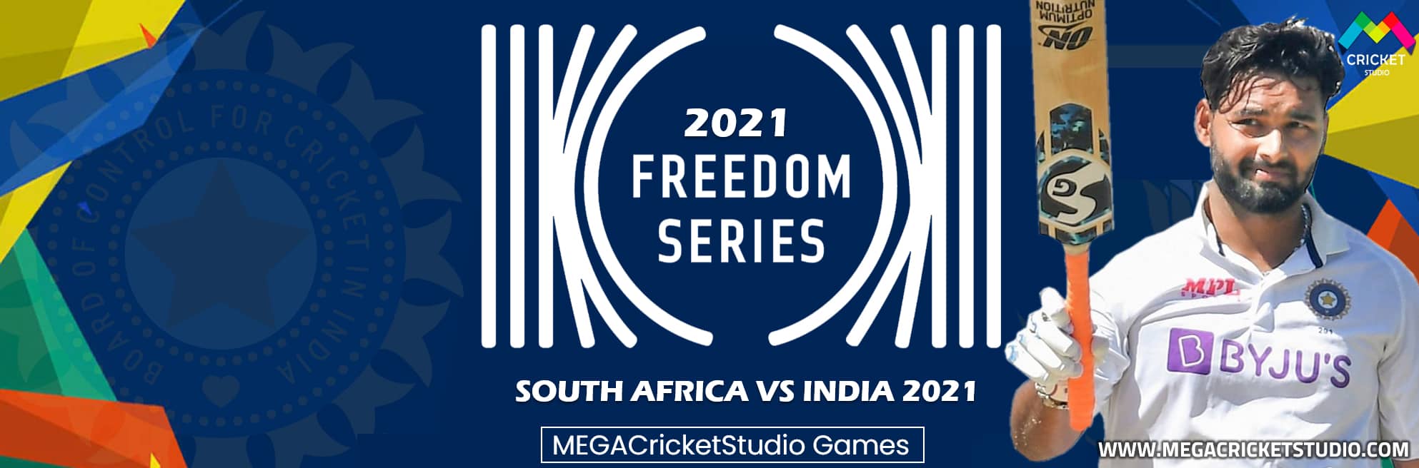 Freedom Series South Africa vs India 2021 Patch for EA Cricket 07